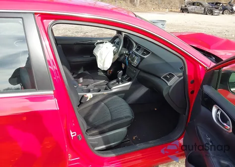 2016 Nissan Sentra Sv из США, поврежденный, VIN 3N1AB7AP9GL678474